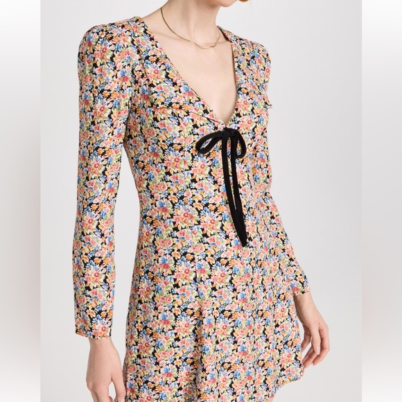 Reformation Mavis Floral Dress Trix NWT 0 - Picture 5 of 9